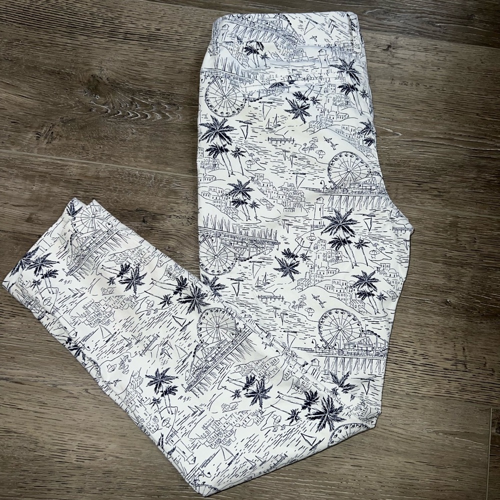 Old Navy Chino Scenic Pattern Pants size 2